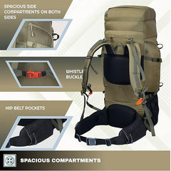 ARMOR PRO-60 Rucksack - Olivegreen- Black