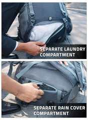 VANGUARD 40 L  Laptop Bag with Rain Cover & Shoe Compartment - Grey