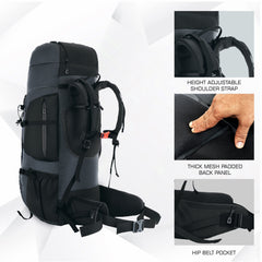 EXPEDITION-80 Rucksack - Black (Clearance Sale)