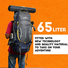 CLIFFHIKER-65 Rucksack - Grey