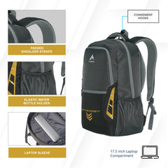 Carriz CPB04 23L Laptop Backpack-Grey
