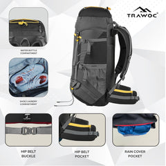 TREKELITE-60 Rucksack - Black