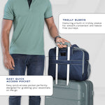 TMPB03 - Messenger Shoulder Bag with 16-inch Laptop Compartment |Durable Office and College Bag - Navy Blue