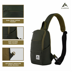 Carriz-Crossbody Backpack-CRB01-OLIVEGREEN