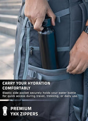 VANGUARD 40 L  Laptop Bag with Rain Cover & Shoe Compartment - Grey