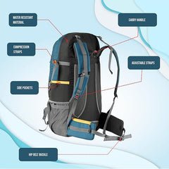 INVICTUS-60 Rucksack - Englishblue