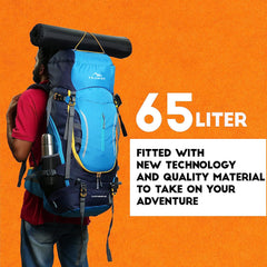 CLIFFHIKER-65 Rucksack - Skyblue (Clearance Sale)