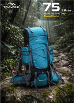 Peakpro 75 L Backpack featuring with Laptop Compartment & with Shoe Compartment – Shamrock