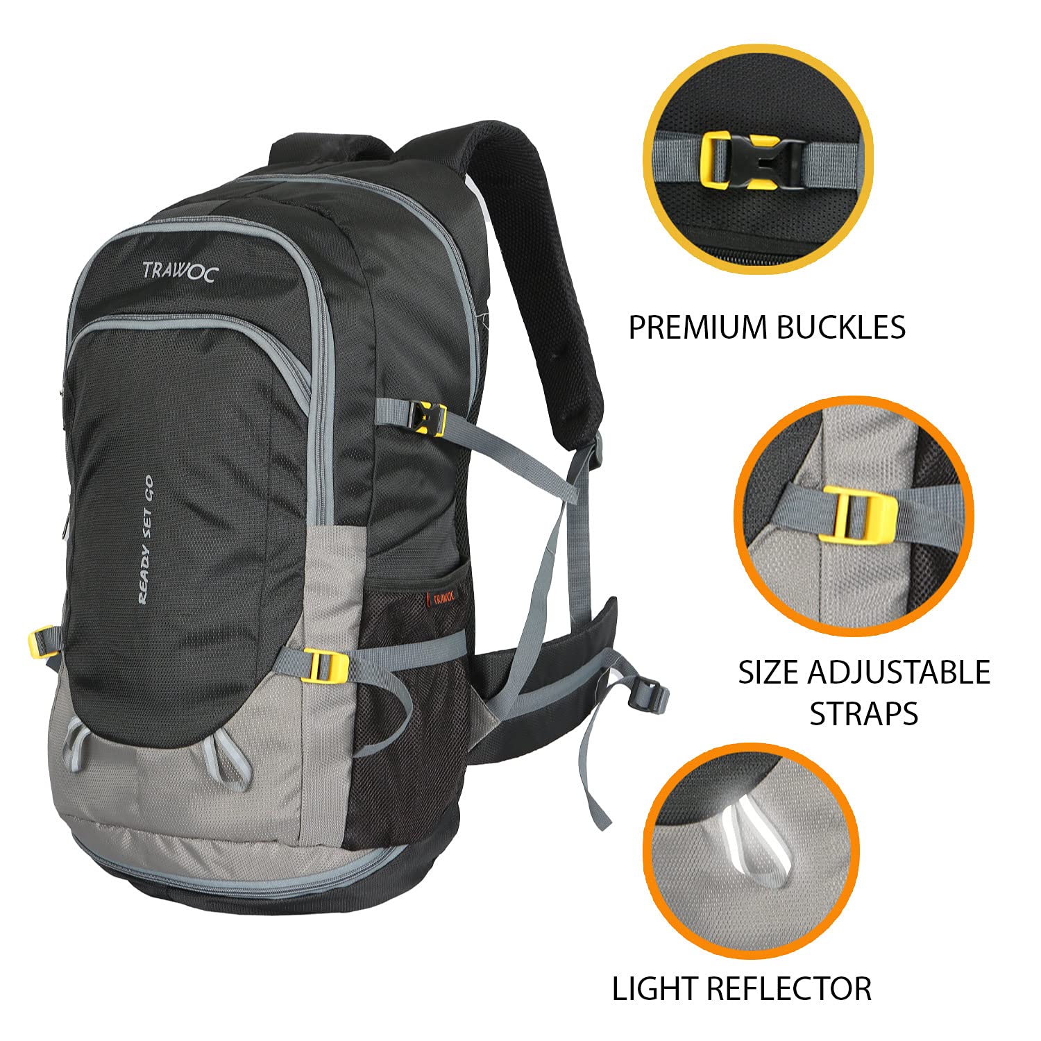 ALPHA-50 Backpack - Grey (Renewed)