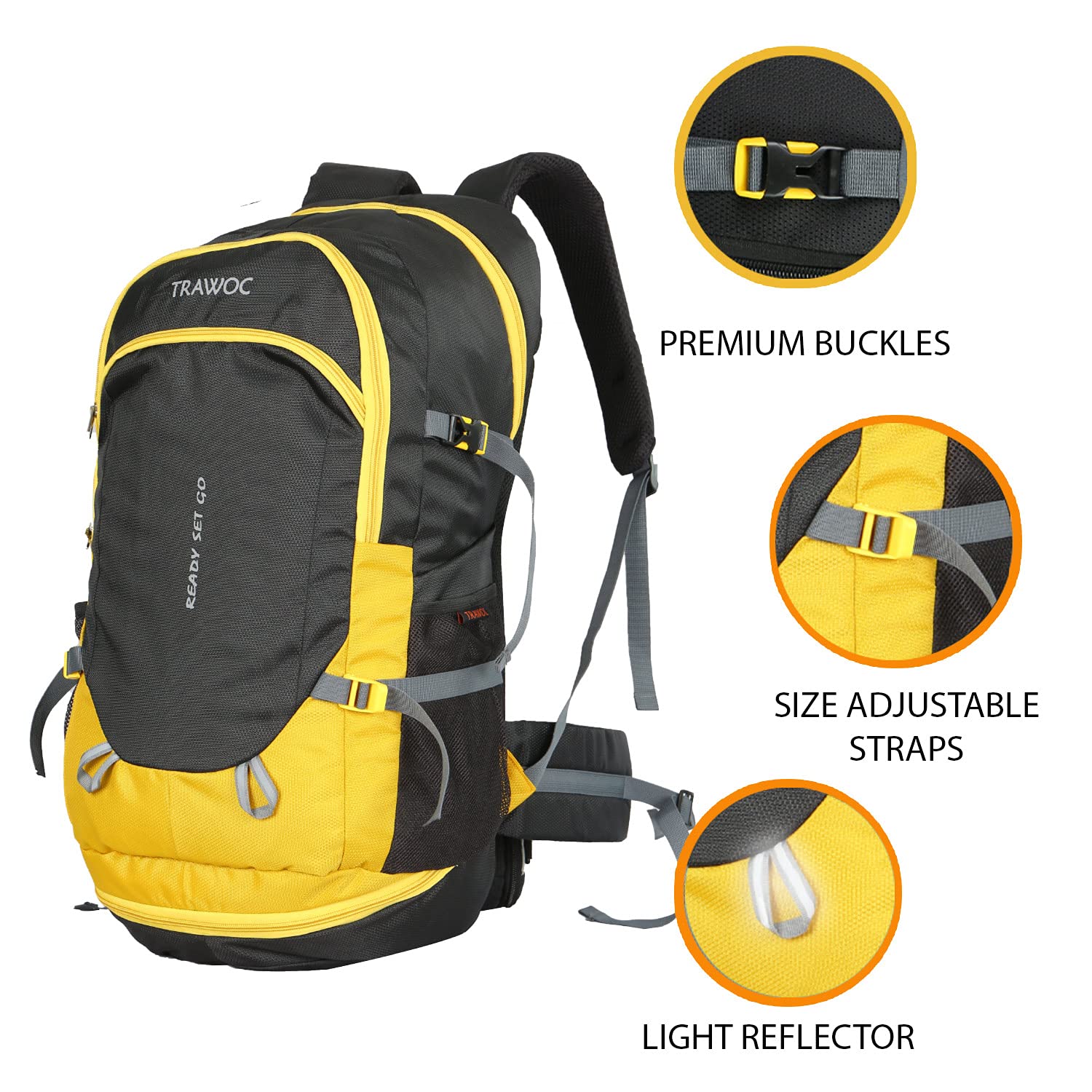 ALPHA-50 Backpack - Yellow (Renewed)