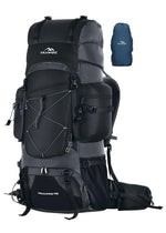Peakpro 75 L Backpack featuring Laptop Compartment & with Shoe Compartment - Black