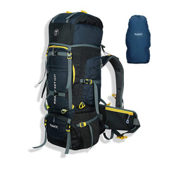 Trailmaster 80L Backpack for Hiking & Travel with Laptop Compartment & Multi-Pocket Design - NavyBlue(clearance sale)