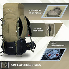 ARMOR PRO-60 Rucksack - Olivegreen- Black