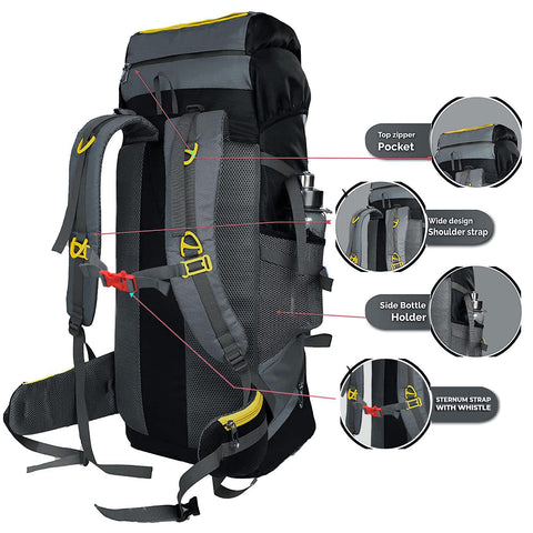 DYNAMITE-65 Rucksack - Grey (Renewed)