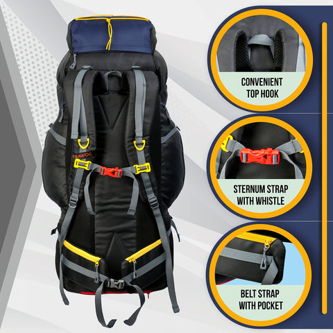 VALOR MAX-75 Rucksack - Navyblue (Renewed)