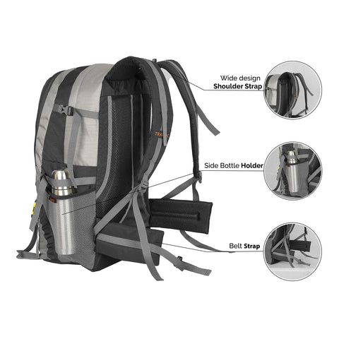 BLAZE-55 Backpack - Black (Renewed)