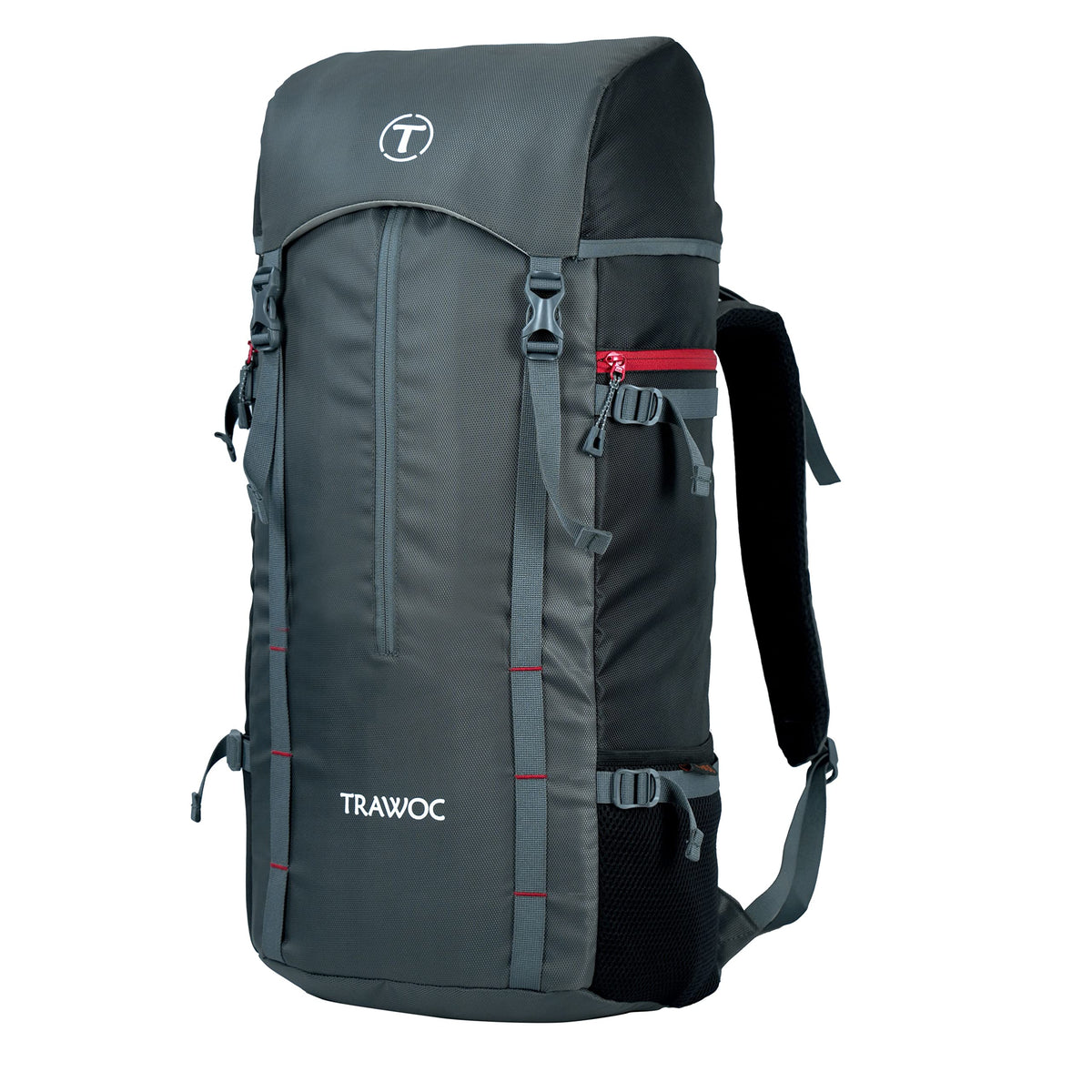 Hover 50L Backpack for Men & Women with Multi-Pocket Design & with Lightweight Build-Grey(clearance sale)