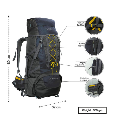 OMEGA-60 Rucksack - Navyblue (Renewed)