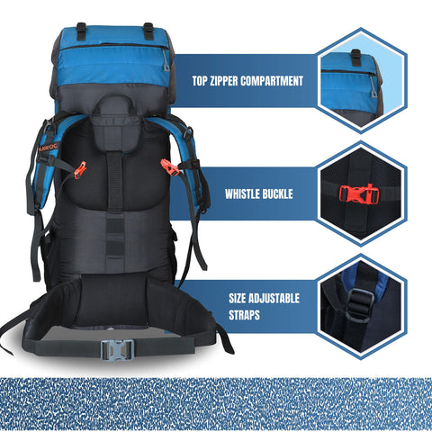 SKYRANGER-70 Rucksack - Englishblue (Renewed)