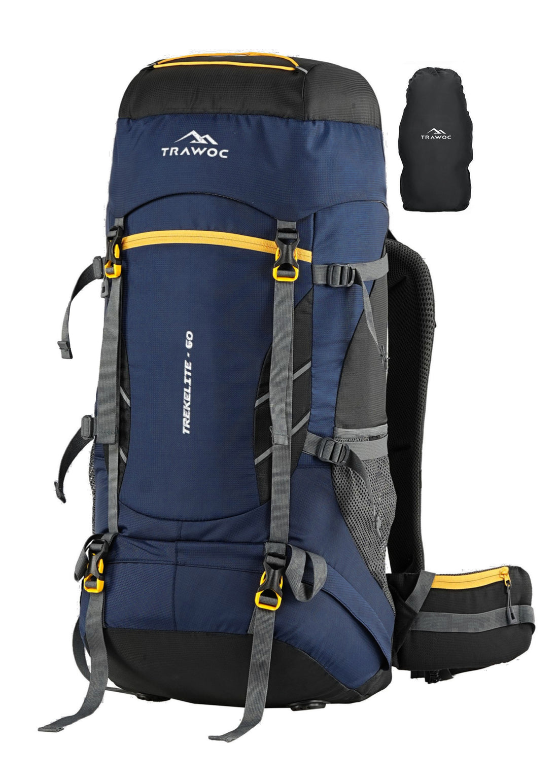 TREKELITE 60L Backpack Hiking Trekking Rucksack with Water P – TRAWOC