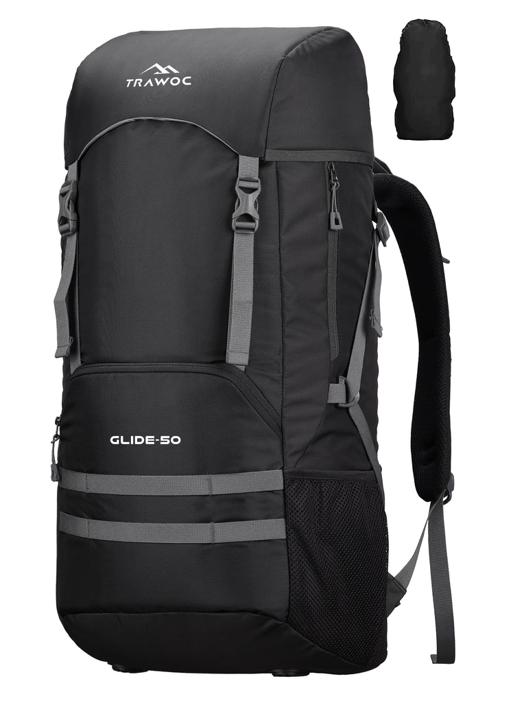 Trawoc Travel Backpack (50Ltr) | Water Resistant Daypack – TRAWOC