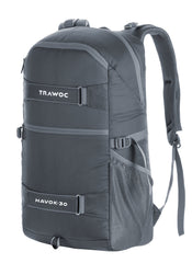 HAVOK 30L Unisex Laptop Backpack Ideal Travelling Casual use - Grey