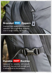 INFERNO 40 L  Laptop Backpack for Men and Women Casual Bag for Regular Travelling-Grey