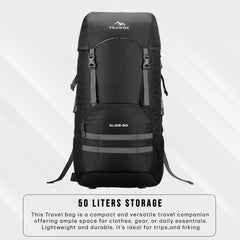 GLIDE-50 Backpack - Black