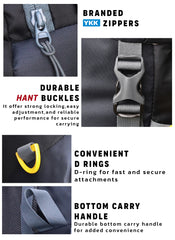 Flyspeck 65 L Travel Backpack with Lightweight Build & with Multi-Pocket Design – Black(clearance sale)