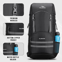 GLIDE-50 Backpack - Black