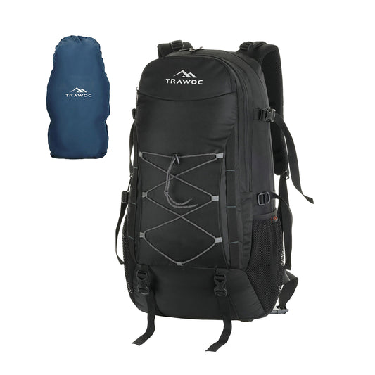 INFERNO 40 L  Laptop Backpack for Men and Women Casual Bag for Regular Travelling-Black