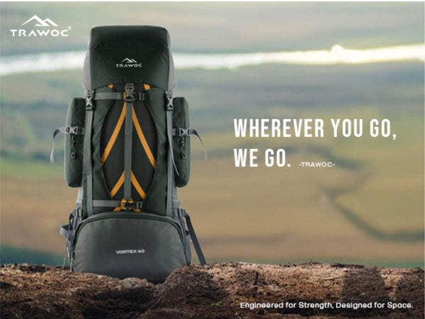 vortex trekkingrad Trawoc Travel Backpack (60Ltr)