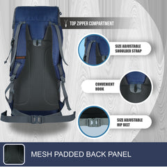 GLIDE-50 Backpack - Navyblue