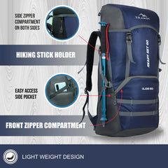 GLIDE-50 Backpack - Navyblue