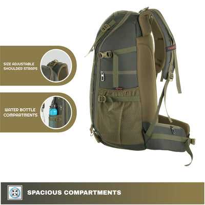 VANGUARD 40 L Laptop Bag with Rain Cover & Shoe Compartment - Oilvegreen (Refurbished)
