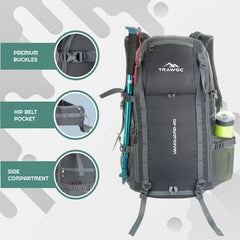 VANGUARD 40 L  Laptop Bag with Rain Cover & Shoe Compartment - Grey