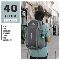 VANGUARD 40 L  Laptop Bag with Rain Cover & Shoe Compartment - Grey(clearance sale)