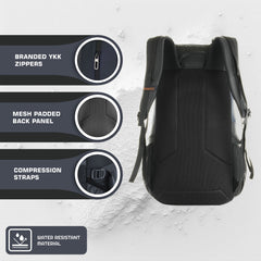 FALCON 40 l Travel Laptop Backpack for Men and Women with Rain Cover -Navyblue(clearance sale)