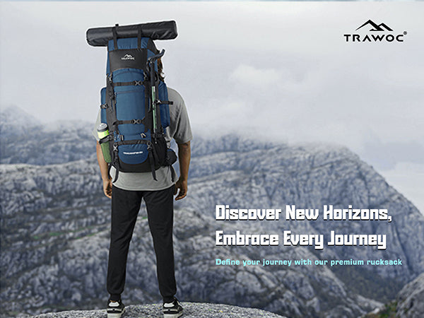 Trawoc Camping Backpack (80Ltr) Trawoc Camping Backpack (80Ltr)