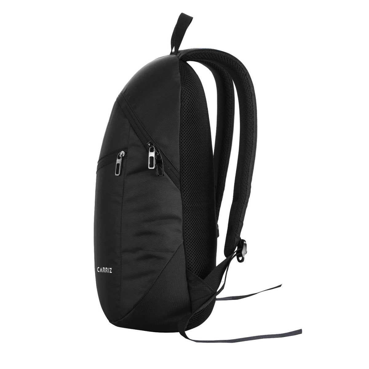 CARRIZ Casual Backpack - CB03 - BLACK - TRAWOC