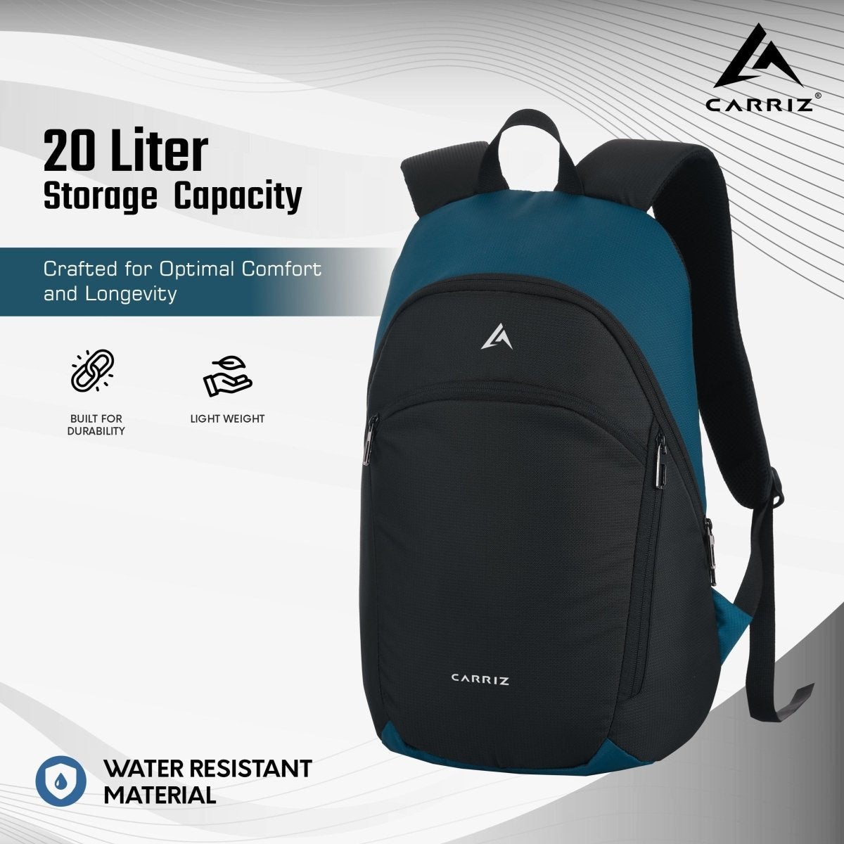 CARRIZ Casual Backpack - CB05 - ENGLISHBLUE - TRAWOC