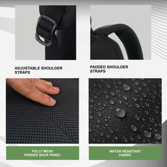 CARRIZ Casual Backpack - CB05 - GREEN - TRAWOC