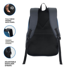 CARRIZ Casual Backpack - CB06 - ENGLISHBLUE (Clearance sale) - TRAWOC