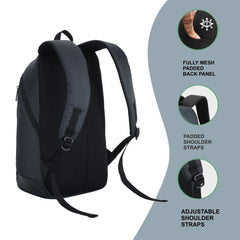 CARRIZ Casual Backpack - CB07 - GREY (Clearance sale) - TRAWOC