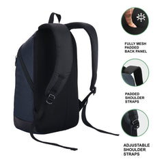 CARRIZ Casual Backpack - CB07 - INKBLUE (Clearance sale) - TRAWOC