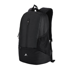 CARRIZ Casual Backpack - CB08 - BLACK - TRAWOC