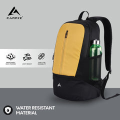 CARRIZ Casual Backpack - CB08 - YELLOW (Clearance Sale) - TRAWOC