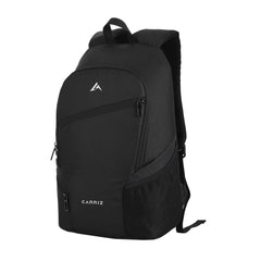 Carriz CB01 22L Casual Backpack - Black - TRAWOC