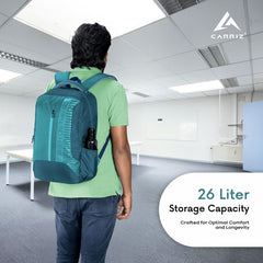 Carriz CPB01 26L Laptop Backpack - Blue - TRAWOC