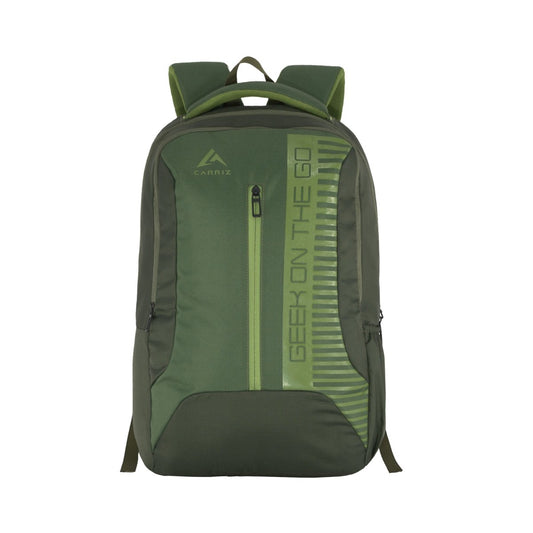 Carriz CPB01 26L Laptop Backpack - Green - TRAWOC
